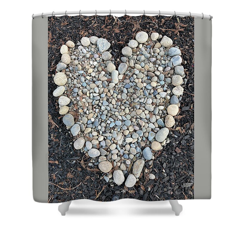 Big Hearts Shower Curtain featuring the photograph Big Hearts by Shannon Grissom