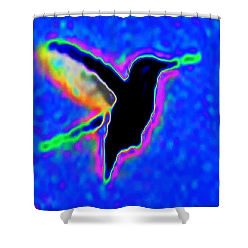 Bird Shower Curtain featuring the photograph Bird Spirit by Andrew Lawrence