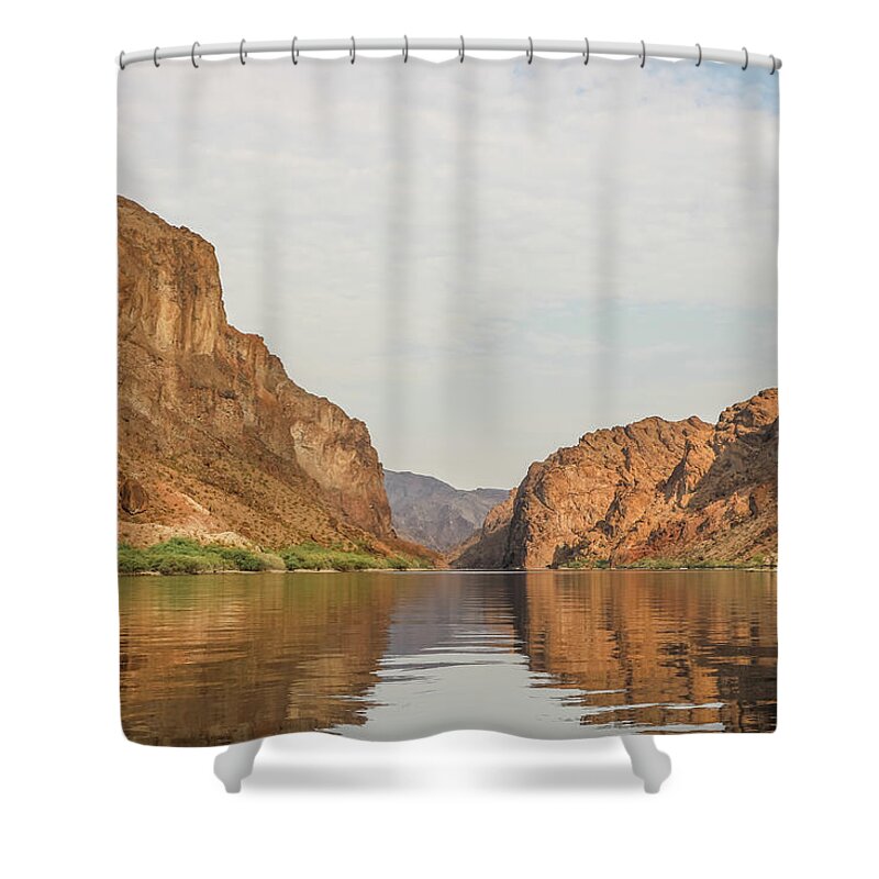 2020 Shower Curtain featuring the photograph Black Canyon National Water Trail by Dawn Richards