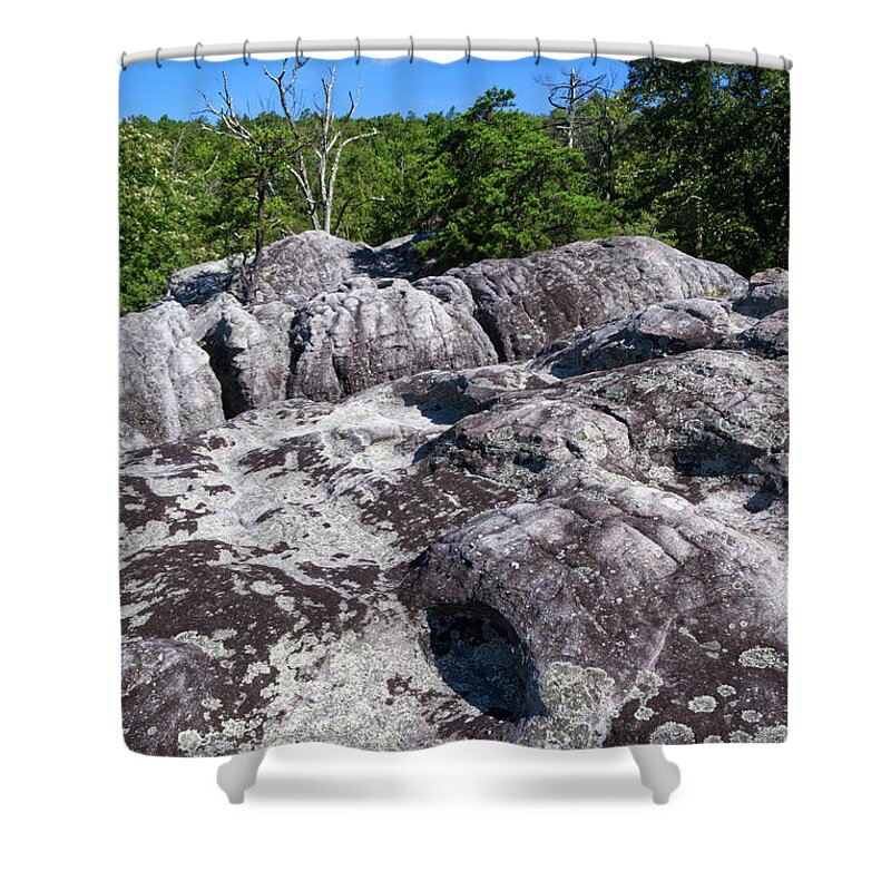 Tennessee Shower Curtain featuring the photograph Black Mountain 26 by Phil Perkins
