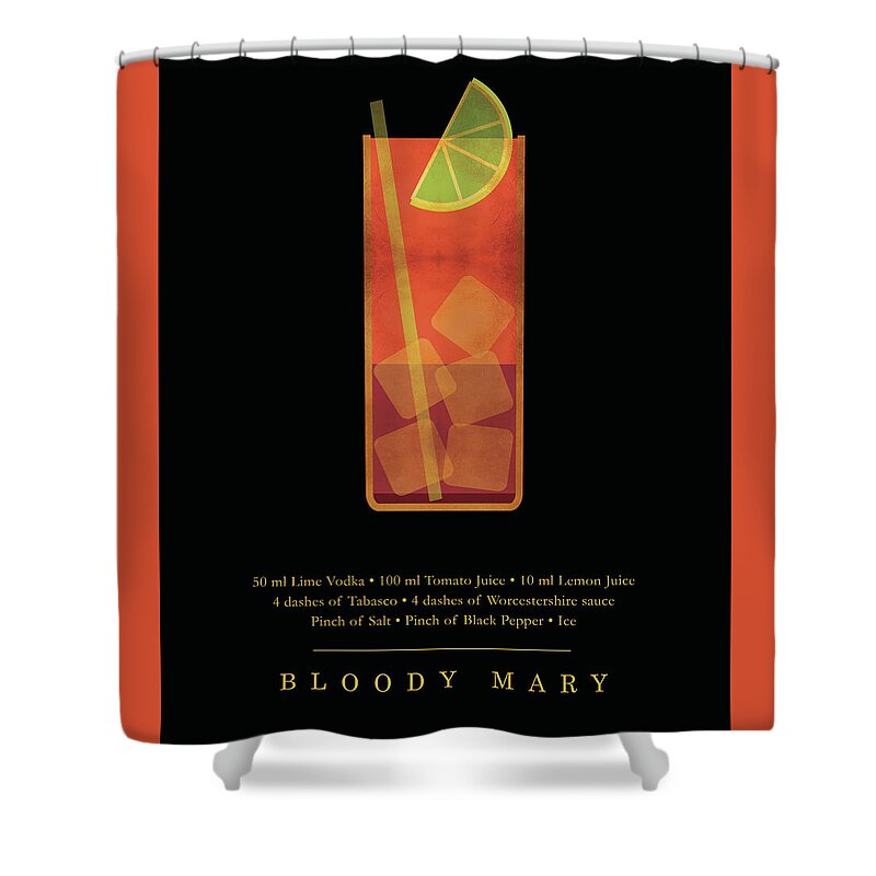 Bloody Mary Shower Curtains