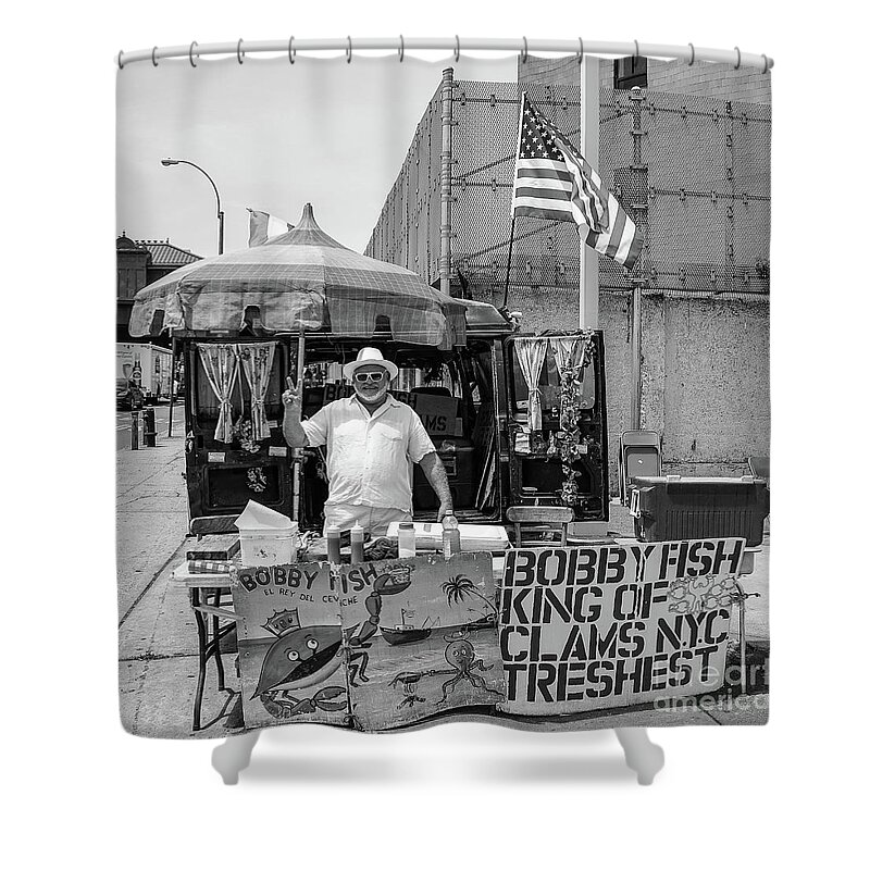Bobby Fish Shower Curtain featuring the photograph Bobby Fish by Cole Thompson