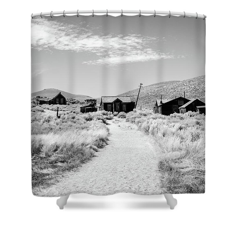 Bodie Shower Curtain featuring the photograph Bodie by Aileen Savage