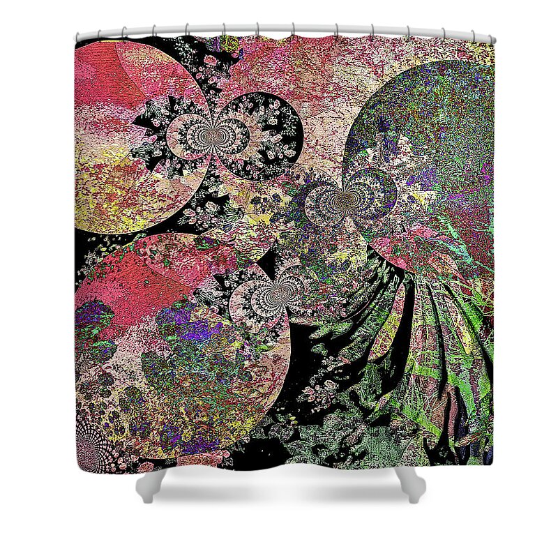 Boho Shower Curtain featuring the photograph Bohemian Color Trio by Shara Abel