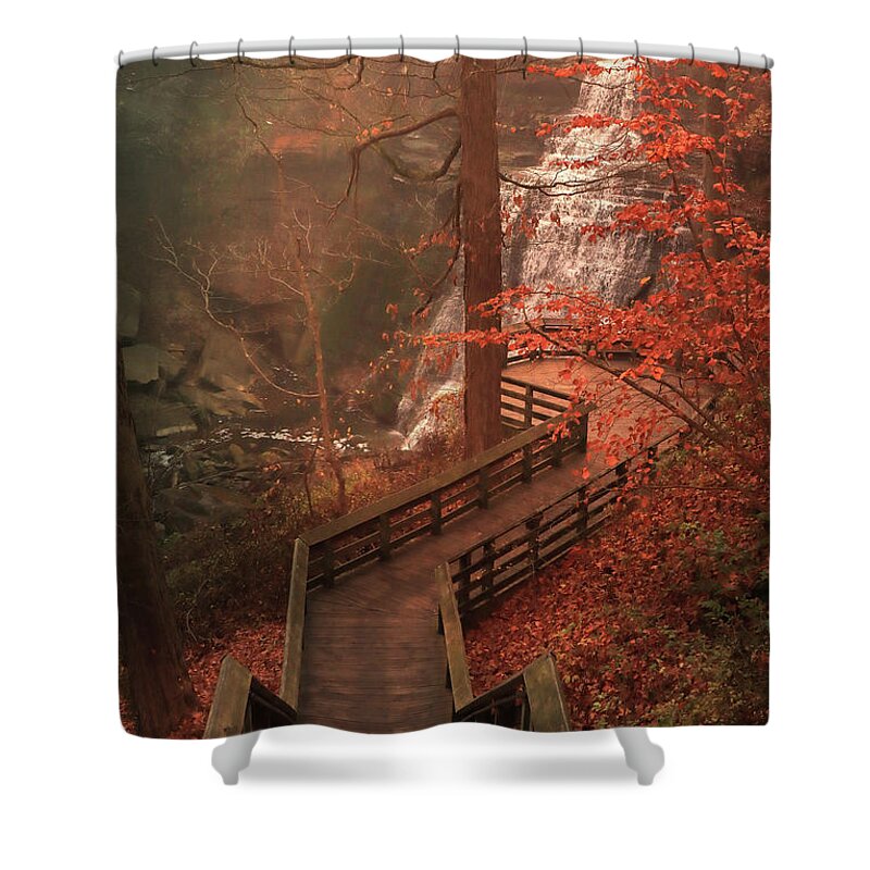 Brandywine Falls Shower Curtain featuring the photograph Brandywine Dream by Rob Blair