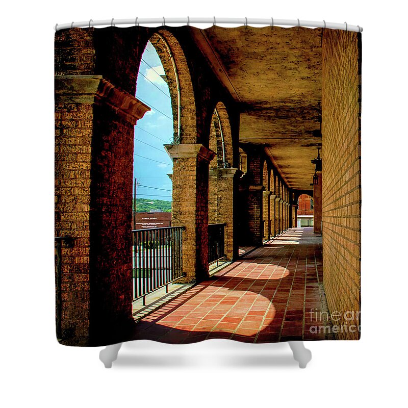 The Baker Shower Curtain featuring the photograph Breezway on The Baker by Diana Mary Sharpton