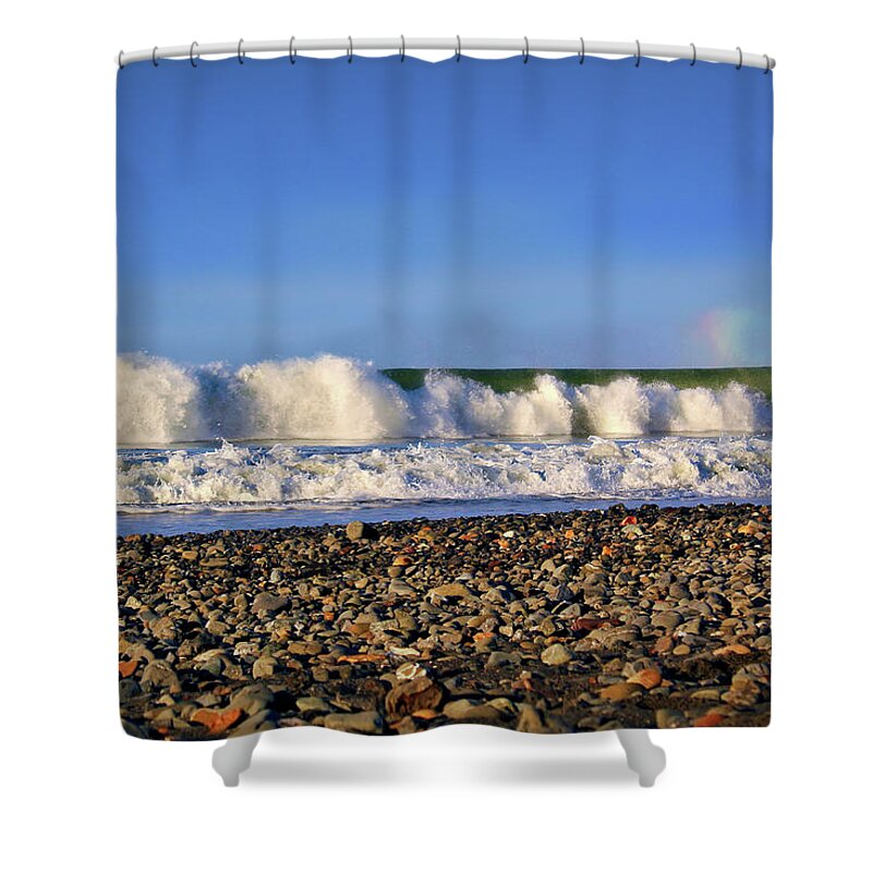 Beach Shower Curtain featuring the photograph Brookings, Oregon by Jason Judd