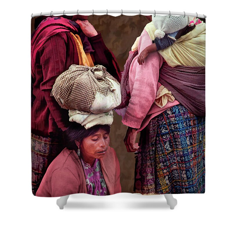 Guatemala Shower Curtain featuring the photograph Brushes by Harry Spitz