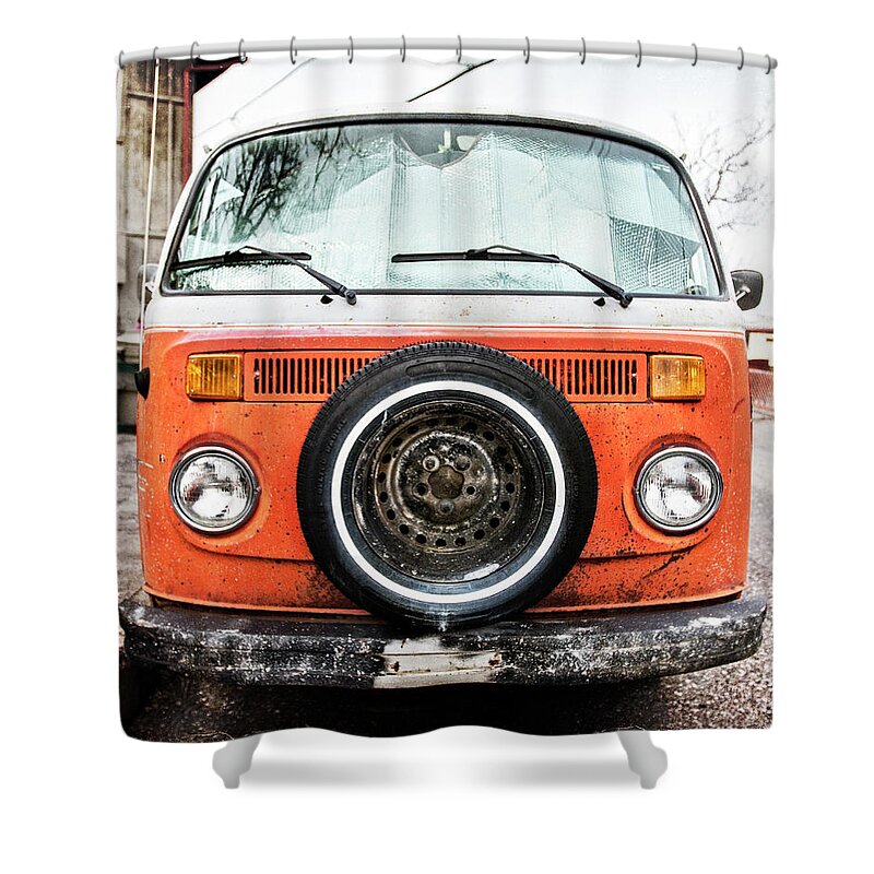Vw Shower Curtain featuring the photograph Bugaboo by Carmen Kern