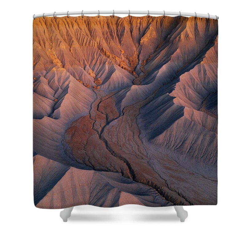 Utah Shower Curtain featuring the photograph Butte by Dustin LeFevre
