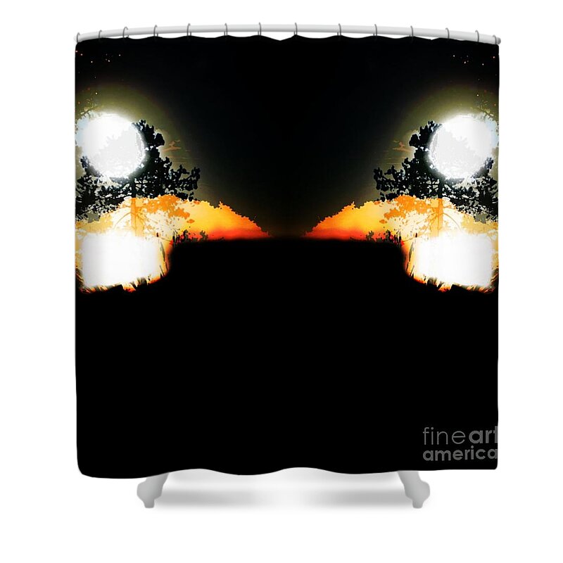 Photograph Shower Curtain featuring the photograph C-Based Xiii by Alexandra Vusir
