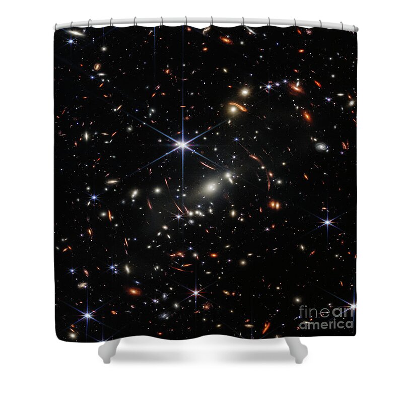 1st Shower Curtain featuring the photograph C056/2181 by Science Photo Library