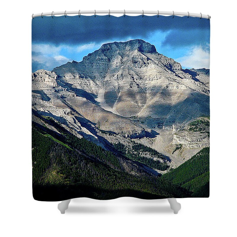 Canada Rockies Shower Curtain featuring the photograph Canadian Rockies by Neil Pankler