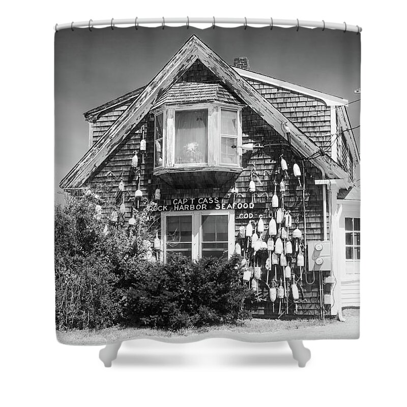 Seafood Shower Curtain featuring the photograph Capt Cass by Steven Nelson