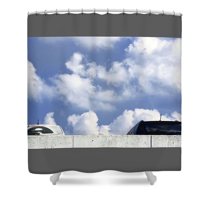 Window Shower Curtain featuring the photograph Car Windows by Kevin Duke
