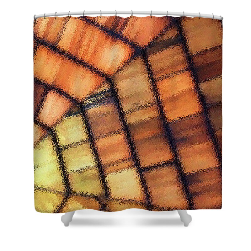 Wood Shower Curtain featuring the photograph Cedar Glass1641 by Carolyn Stagger Cokley