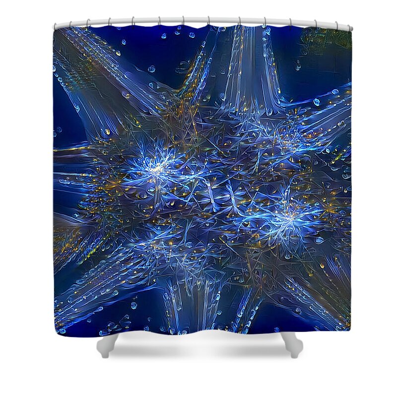 Cell Shower Curtain featuring the photograph Cell Division by Mark Fuller