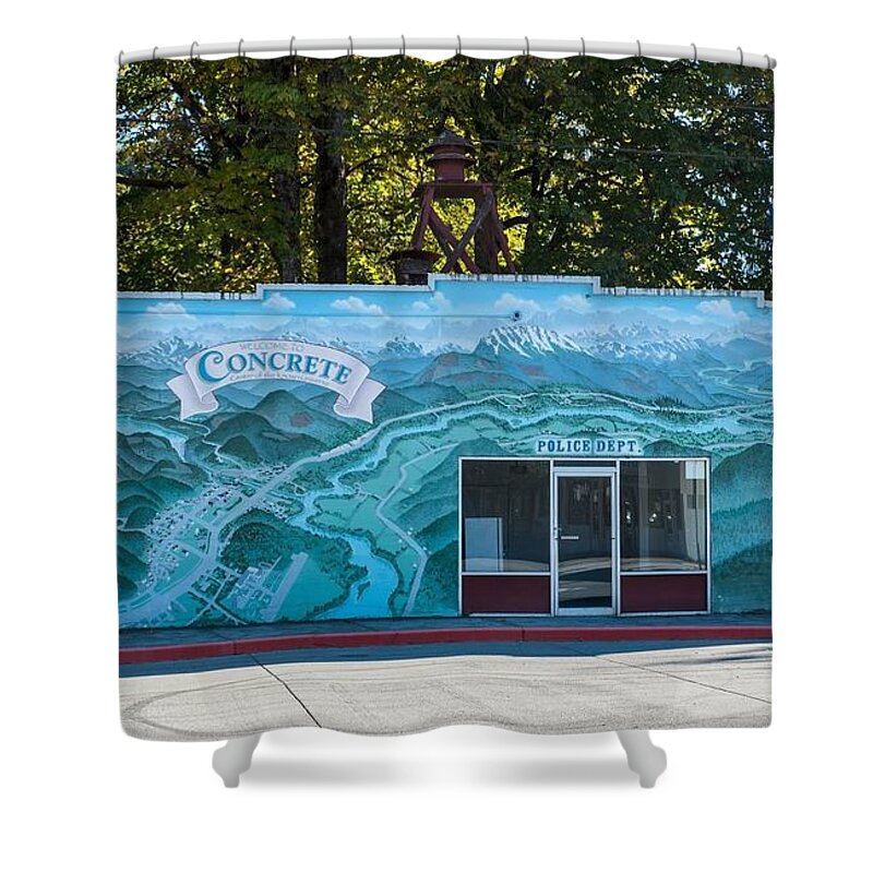 Center Of The Universe Shower Curtain featuring the photograph Center of the Universe by Tom Cochran