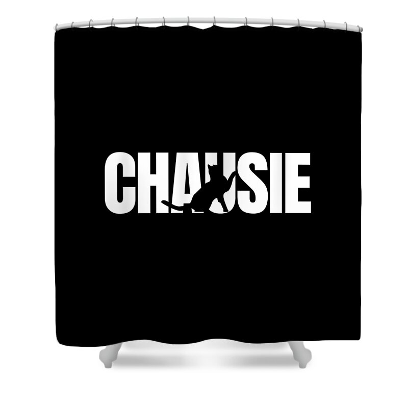 Chausie Shower Curtain featuring the digital art Chausie Lover by NunoPaulino