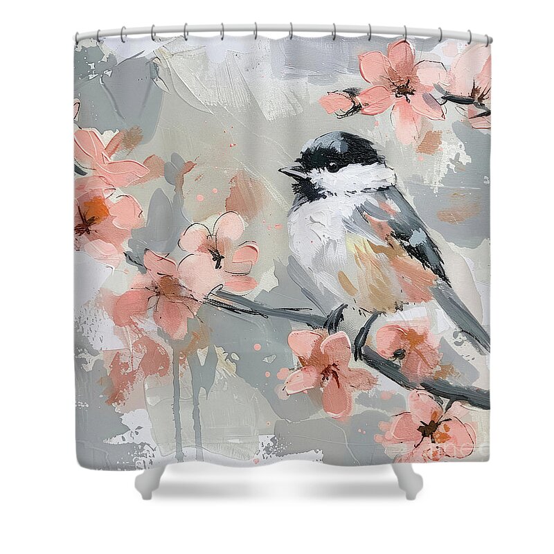 The Peach State Shower Curtains