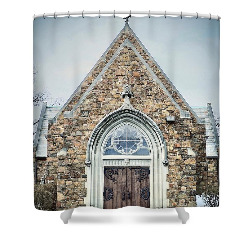 Church Shower Curtain featuring the photograph Church 1 by Carol Jorgensen