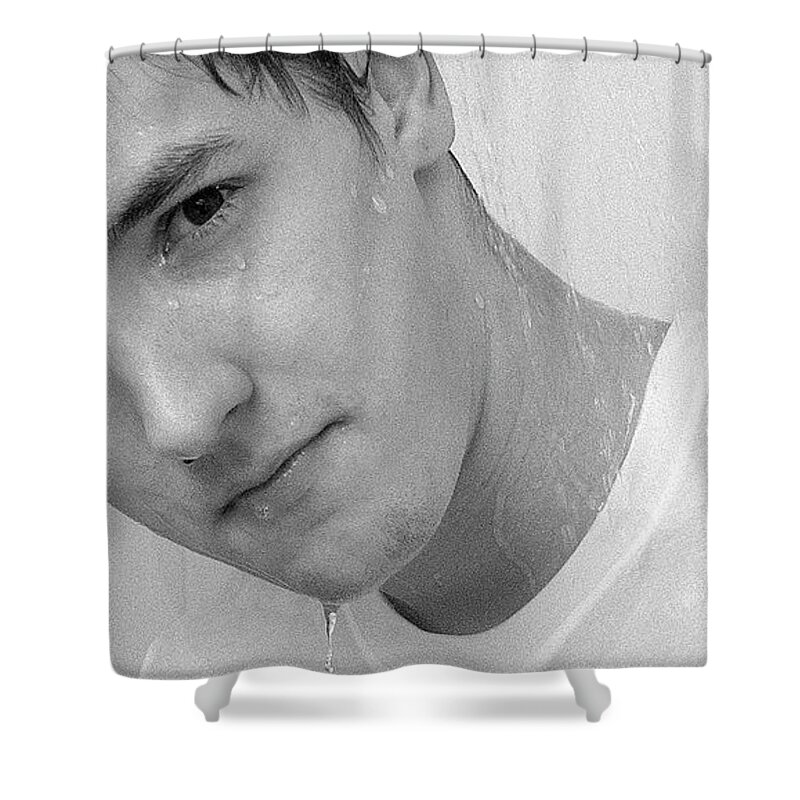 Cj Shower Curtain featuring the photograph CJ by Jim Whitley