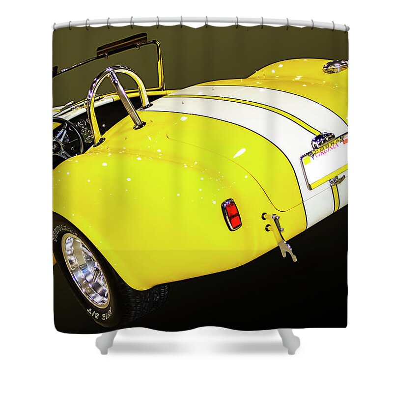 Color Shower Curtain featuring the photograph Classic Cobra -2 by Alan Hausenflock