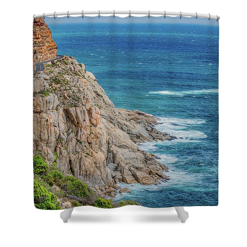 South Africa Shower Curtain featuring the photograph Coastal Beauty of South Africa by Marcy Wielfaert