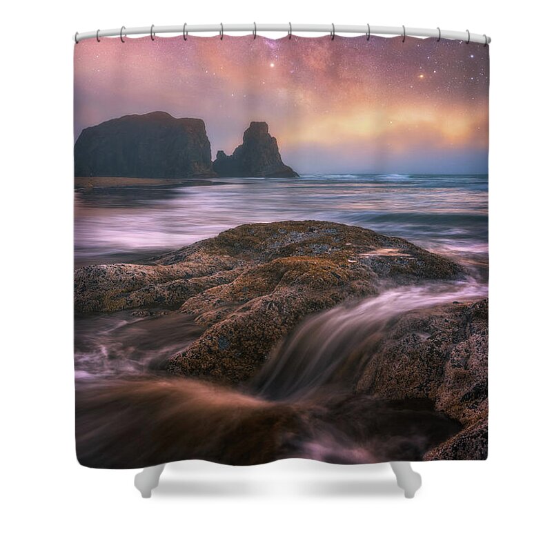 Oregon Shower Curtain featuring the photograph Coastal Magic by Darren White