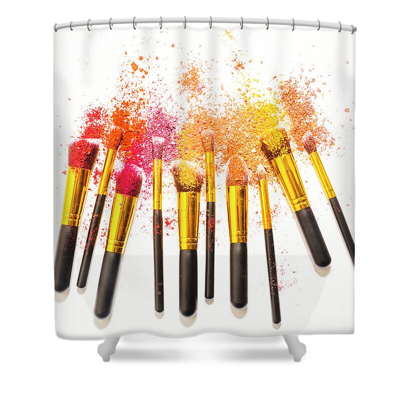 Colorful Shower Curtain featuring the photograph Colourful complexions by Jorgo Photography