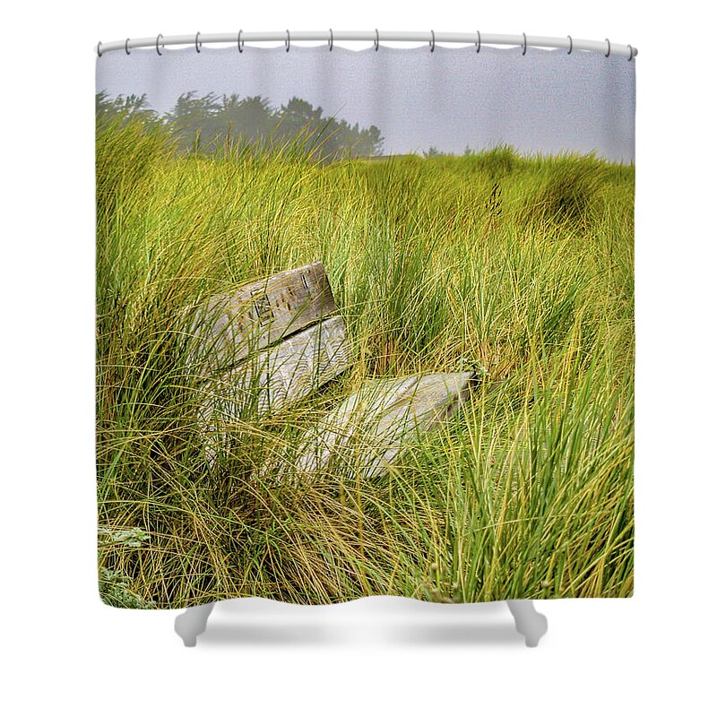 Bodega Bay Shower Curtain featuring the photograph Come Sit and Stay by Bill Gallagher