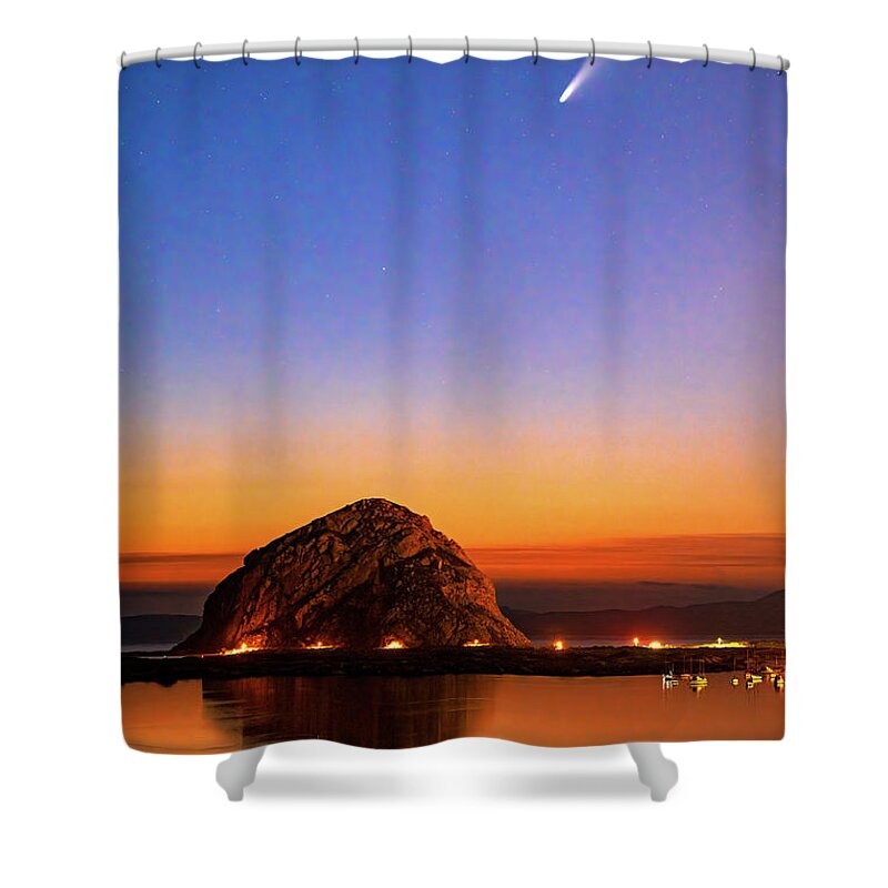 Comet Shower Curtain featuring the photograph Comet Rock by Alice Cahill