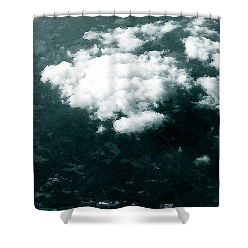 Tantilizing Cumulus Clouds Shower Curtain featuring the photograph Cotton Soft by Trevor A Smith