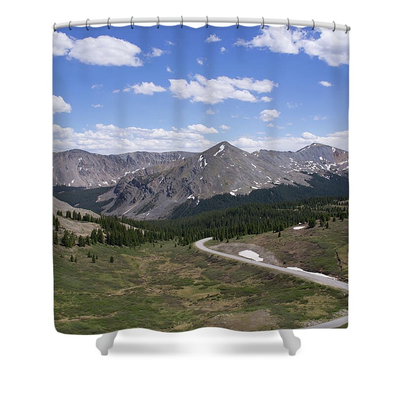 Colorado Shower Curtain featuring the photograph Cottonwood Pass North by Tara Krauss