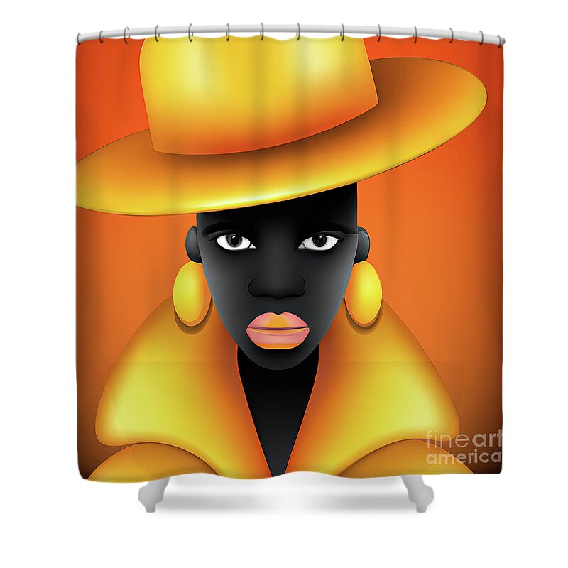 Dalle2 Shower Curtain featuring the photograph Cowgirl Chic 01 by Jack Torcello