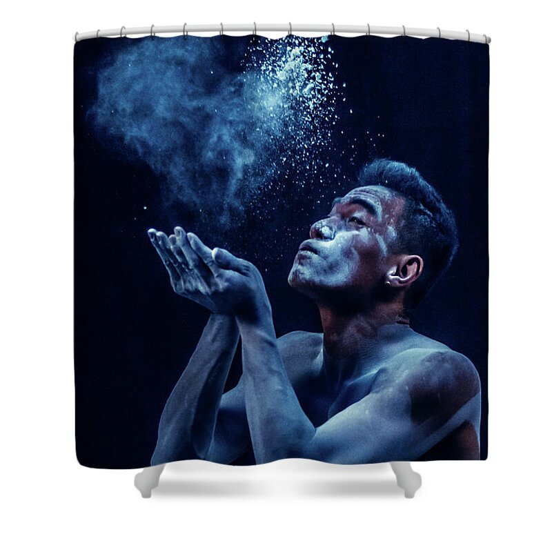 Photography Shower Curtain featuring the photograph Creation 3 by Rick Saint