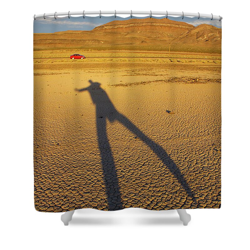 Death Valley Shower Curtain featuring the photograph Dancing Fool by Mike McGlothlen