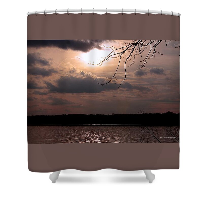 Sunset Shower Curtain featuring the photograph Day's End by Mary Walchuck