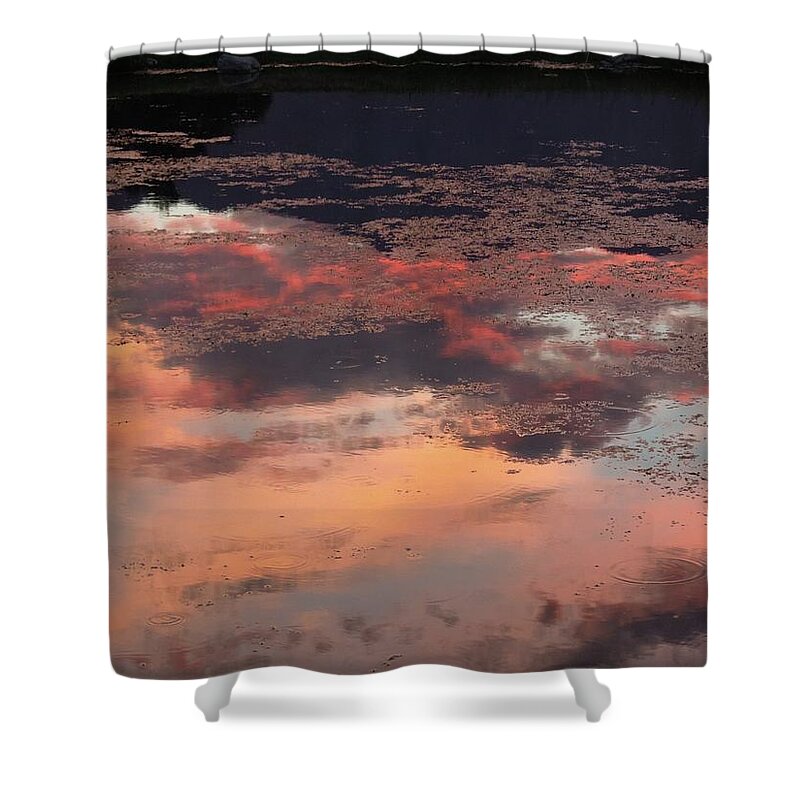 Water Shower Curtain featuring the photograph Deep Reflection, II by Leslie Porter