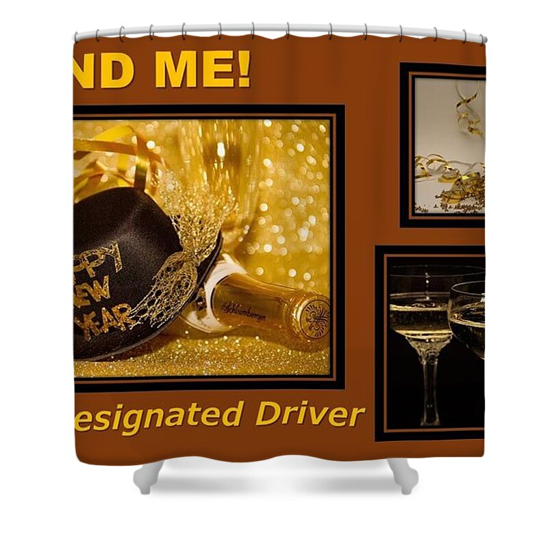 Designated Driver Shower Curtain featuring the photograph Designated Driver by Nancy Ayanna Wyatt