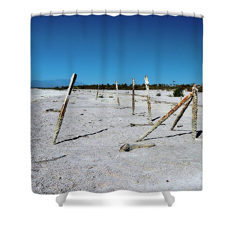 Desolation Shower Curtain featuring the photograph Desolation by Sarah Lilja
