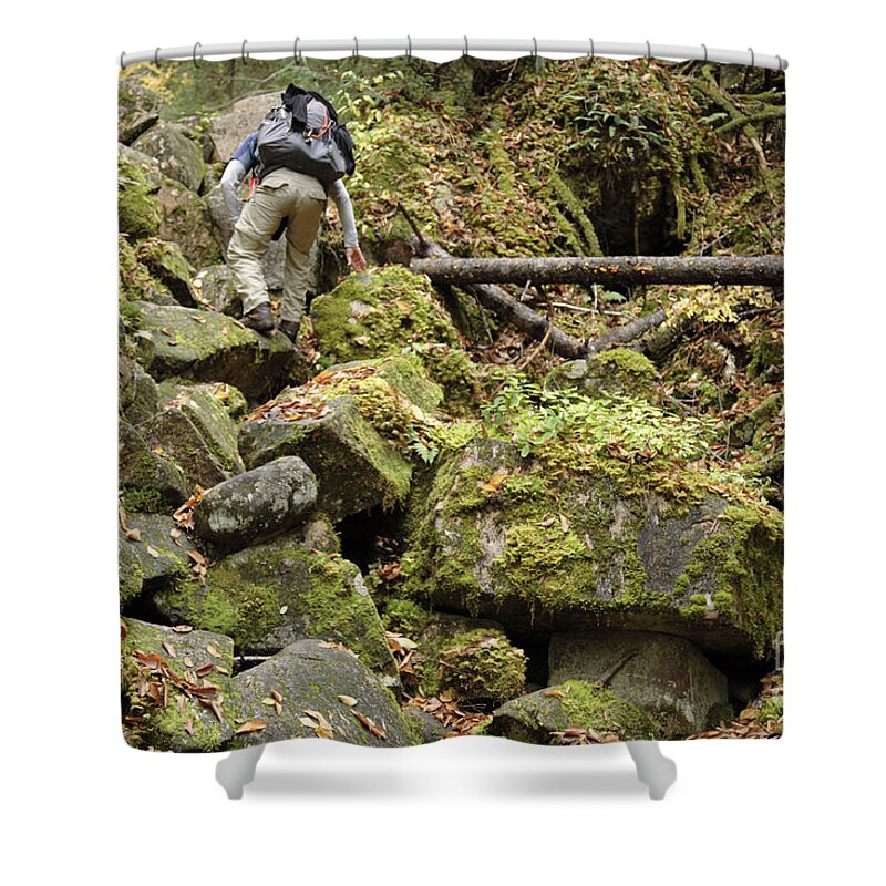  Shower Curtain featuring the photograph Devils Hopyard - Stark New Hampshire by Erin Paul Donovan