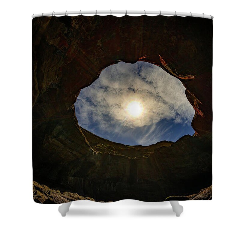 Oregon Coast Shower Curtain featuring the photograph Devils Punchbowl 7 by Pelo Blanco Photo