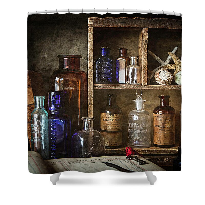 Doctor Office Shower Curtain featuring the photograph Doctor Fetterman's Office by Cindi Ressler