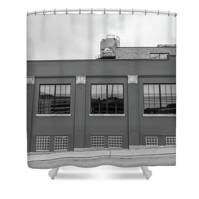 Chicago Shower Curtain featuring the photograph Down the Hill by Britten Adams