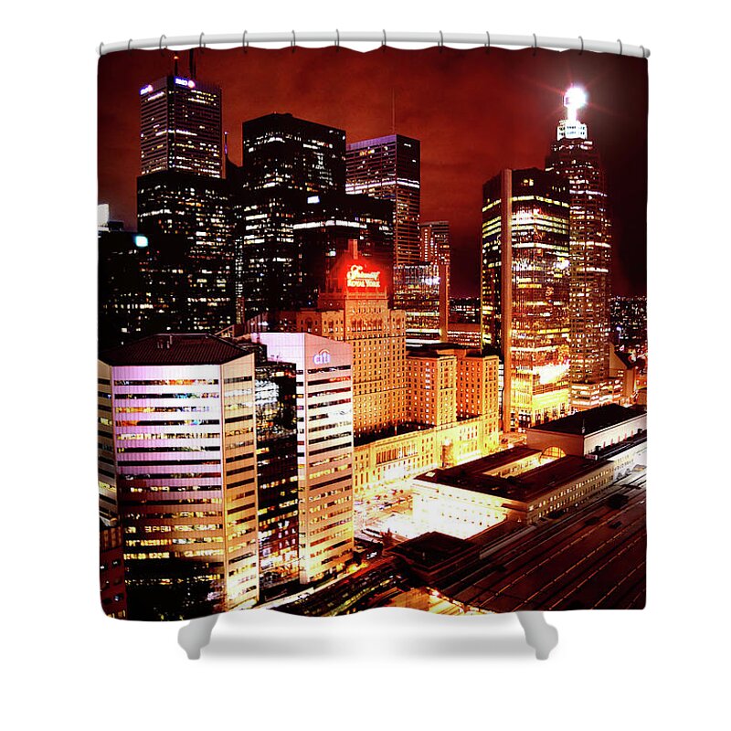 Toronto Shower Curtain featuring the photograph Downtown Toronto Canada Photo 183 by Lucie Dumas