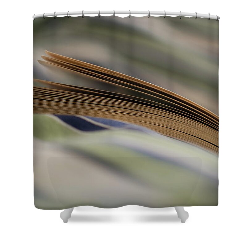 Dream Shower Curtain featuring the photograph Dream book by Martin Vorel Minimalist Photography