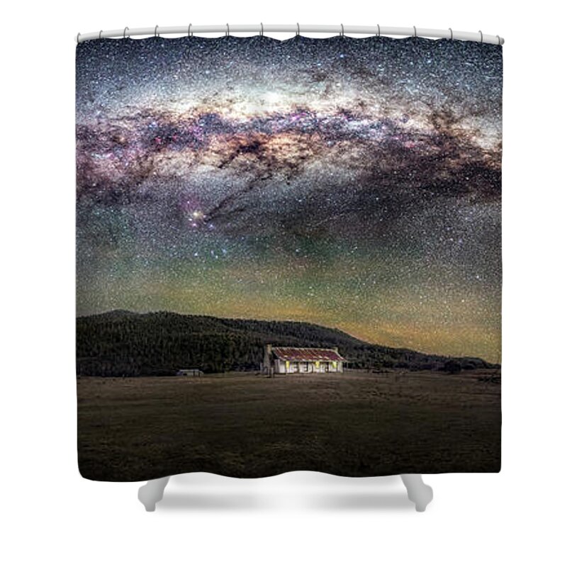 Orroral Homestead Shower Curtain featuring the photograph Dream Home by Ari Rex