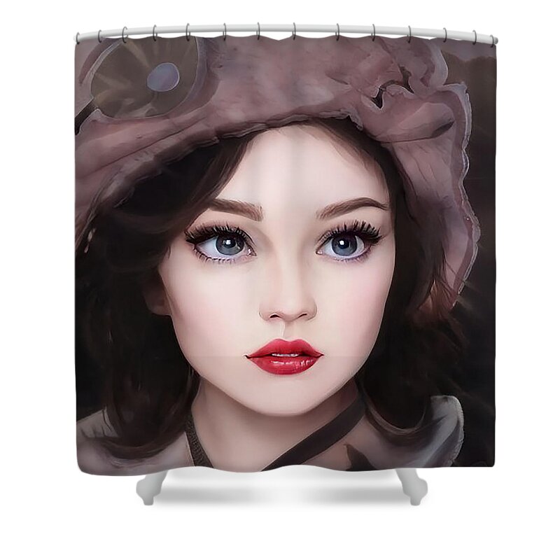 Dream Shower Curtain featuring the digital art Dreamtime by Caterina Christakos