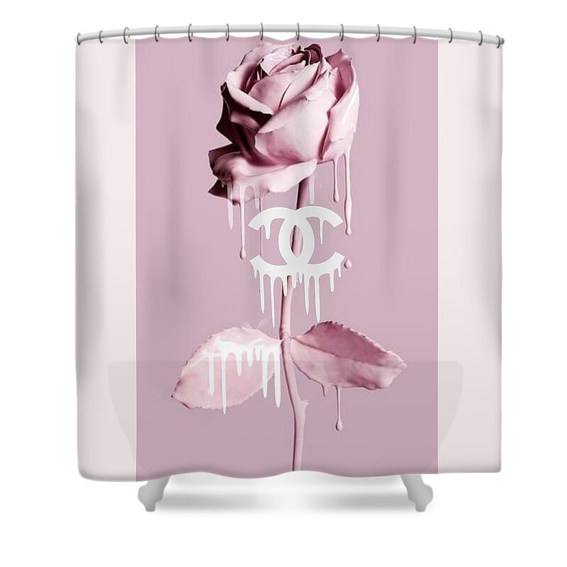 Dripping in Luxury Shower Curtain